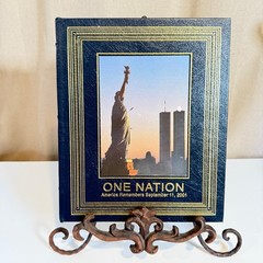 Easton Press One Nation America Remembers September 11 2001 Leather Life Book