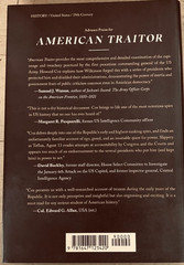 American Traitor : General James Wilkinson’s Betrayal, H. Cox, HC/DJ