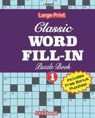 J S Lubandi Classic WORD FILL-IN Puzzle Book; Vol.1 (Paperback) (UK IMPORT)