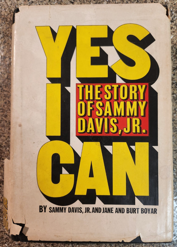 Sammy Davis Jr Yes I Can Autograph 1st Printing 1965 Book