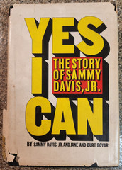 Sammy Davis Jr Yes I Can Autograph 1st Printing 1965 Book