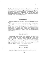 1919 The Rabbit Cook Book Vintage Recipes (61 page)