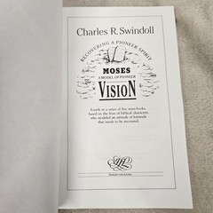 Charles L. Swindoll Book Lot Of 10 Bible Study Guidea Moses Jesus Our Lord PB