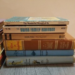 Lot of 12 Mixed Random Children’s Books and Young Adult Novels, Classic Stories