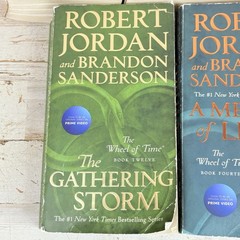 Lot of 5 Robert Jordan / Wheel of Time Fantasy Book Lot (Mixed titles)
