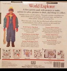 WORLD EXPLORER A DORLING KINDERSLEY FIRST ACTIVITY PACK PUZZEL – NEW/SEALED