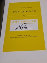 Yes Please by Amy Poehler SIGNED First Edition 1st Printing 2014 Hardcover
