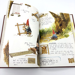 Gnomes book by Wil Huygen and Rien Poortvliet 1977 HC Illustrated
