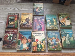 Vintage Lot Of 11 Nancy Drew Children’s Books 1930’s-1960’s Carolyn Keen