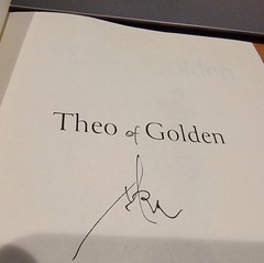 Theo of Golden By Allen Levi SIGNED HARDCOVER