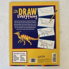 Lot Of 6 I Can Draw Books Animals Dinosaurs Bugs everything horses, and ponies