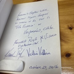 Battle of Valparaiso Signed by Admiral Kenneth Pugh Chilean Navy Mystic Seaport