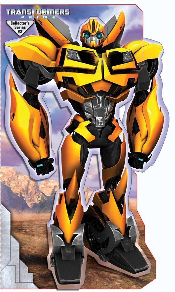 Transformers Prime Bumblebee Stand Up Mover – board book Hasbro Transformers…