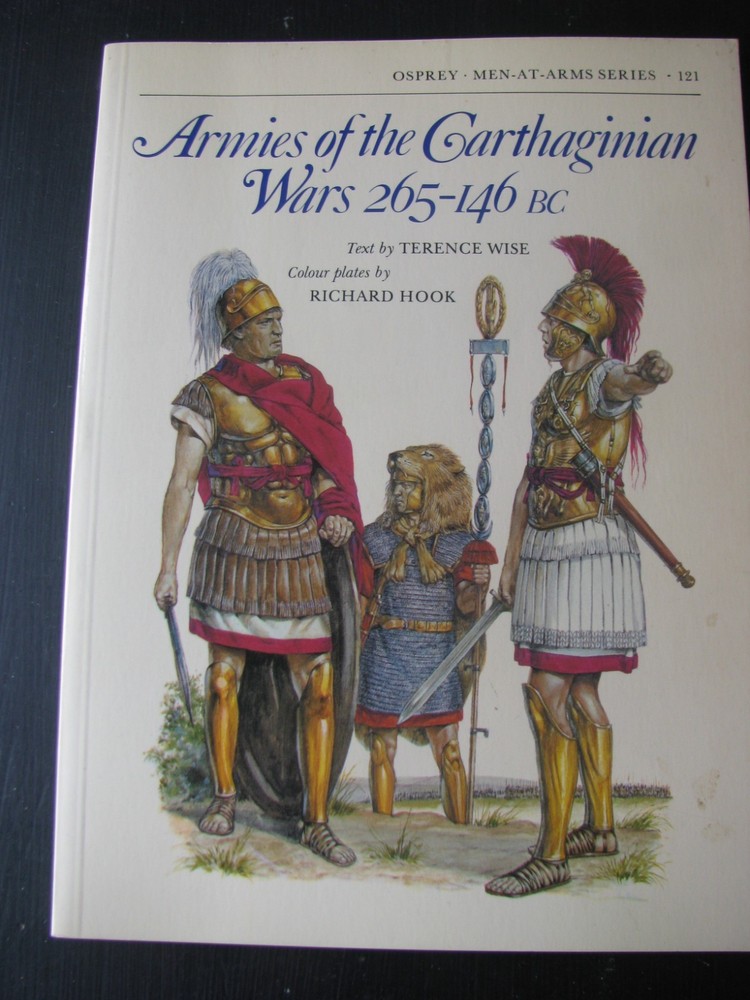 OSPREY MEN AT ARMS #421 ARMIES OF THE CARTHAGINIAN WARS VG/NN