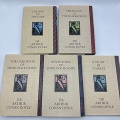 Sherlock Holmes Sir Arthur Conan Doyle Mystery Thriller Suspense 9 Volume Set