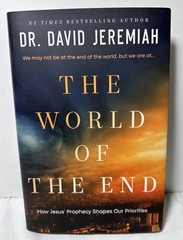 Dr. David Jeremiah The World of the End Hardcover Book + Paperback Study Guide!