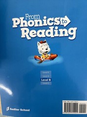 From Phonics to Reading Level B–2020–Paperback–NEW–Homeschool/Elementary