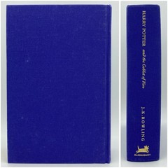 Harry Potter & The Goblet of Fire – J.K. Rowling (Deluxe edition, 1st print)