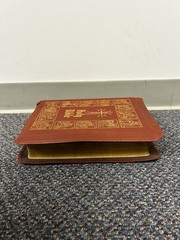 Catholic Home Edition HOLY BIBLE 1950 Red Letter Illustrated John P. O’Connell