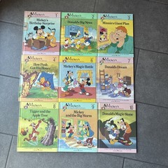Disney Mickey’s Young Reader Library Hardcover Books , Vol 1-4 & Vol 6-10