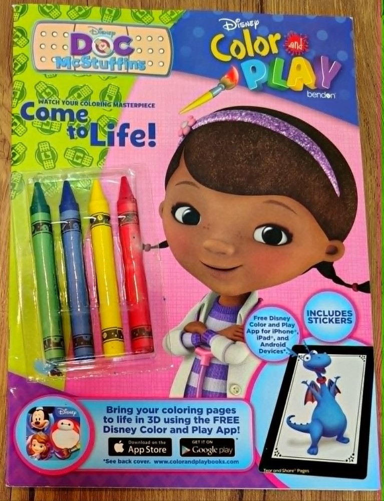 Doc McStuffins – Color and Play – Come to Life! Coloring & Activity Book 2015