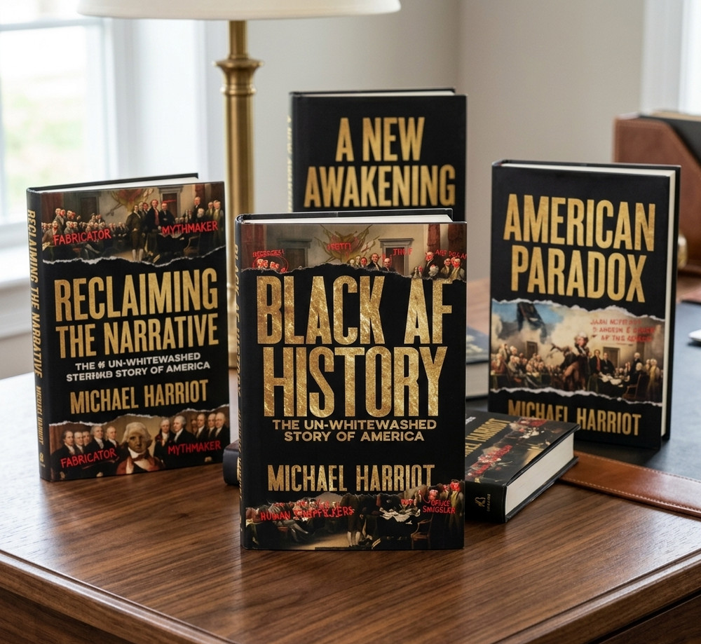 Black AF History Book The Un-Whitewashed Story of America English Book