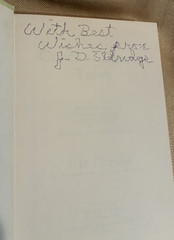 Book Cracker Barrel Tales by J. D. Eldridge signed by Author, 256 pages, 1979