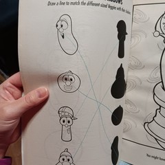 Big Idea VeggieTales Veggie Fever Jumbo Coloring Activity Book 2007 112 pages