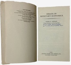 Essays in Monetary Economics (Collected Works of Harry Johnson) by Harry G. Jo..
