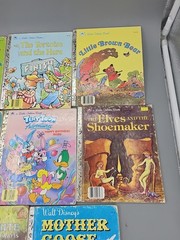 Lot of 8 A Little Golden Book Christmas Winter Theme Hardcover Vintage 3 Disney