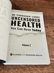25 Forbidden Cures Uncensored Health You Can Have Today Volume 2 Paperback