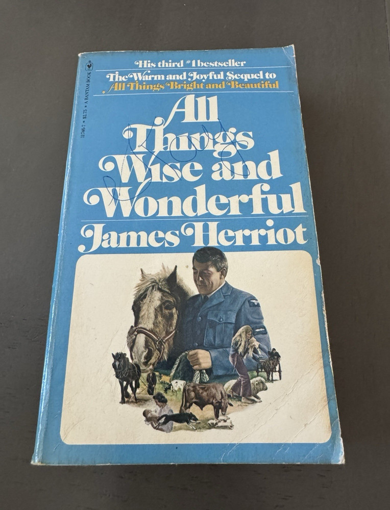 James Herriot All Things Wise and Wonderful PB All Creatures Great and Small