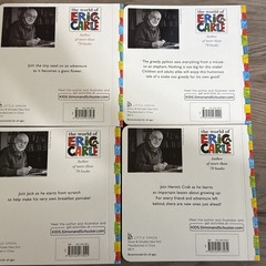 Eric Carle Library Featuring 8 Eight Classic Hardcover Board Books Box Set