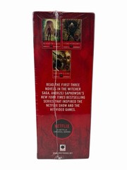 The Witcher Boxed Set: Blood of Elves~the Time of Contempt~Sapkowski~NEW SEALED