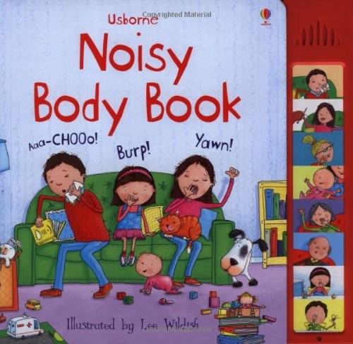 NOISY BODY (USBORNE NOISY BOOKS) By Jessica Greenwell – Hardcover **Excellent**