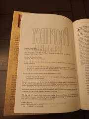 Prophecy Study Bible (New King James Version), Nelson 1462, Red Letter Edition