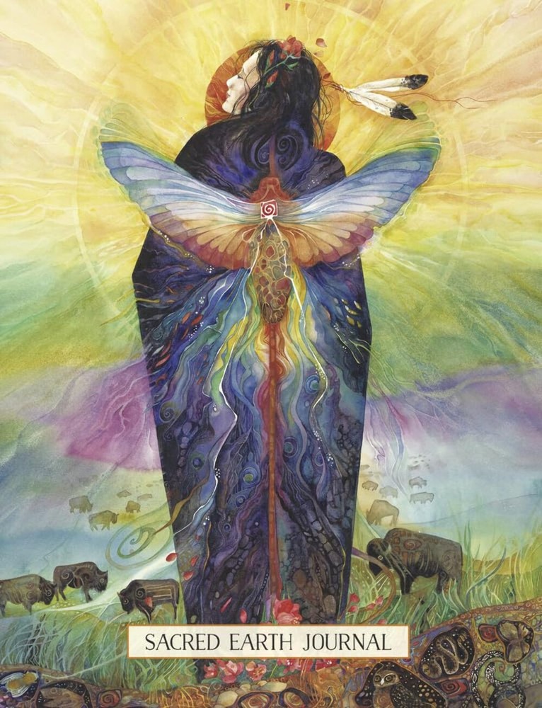 Sacred Earth Journal by Blue Angel 220-Page Writing Notebook 7×9.25 in