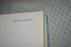 Black Beauty by Anna Sewell (Junior Deluxe Edition, dust jacket, 1954,hardcover)