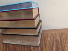 Lot of 5 Classic Books Decorative Leatherbound Barnes & Noble Canterbury