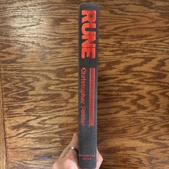 Rune Christopher Fowler Hardcover Ballantine Books 1991 First Edition