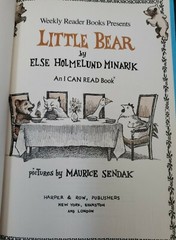 I Can Read Level 1 Ser.: Little Bear by Else Holmelund Minarik