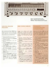 MARANTZ 2285B Receiver Instruction Manual – ROBUST WIRE BOUND – DURABLE COVERS