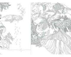 ‘Pandora’ Color Therapy Anti Stress Coloring Books for Adult Relaxation 80 Pages