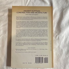 Somers Clarke R. Engelbach Ancient Egyptian Construction Paperback Dover Archit…