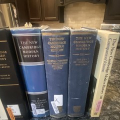 Cambridge Modern History Hardcover Multi-Volume Set G.R. Potter Mixed Lot