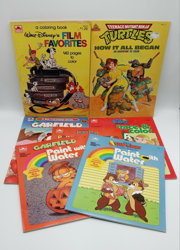 Vintage Unused Coloring and Activity Books – You Pick! – Buy More, Save More!