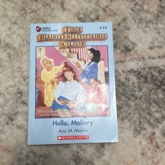 The Baby-Sitters Club Ann M. Martin Scholastic Paperback Ages 9-12