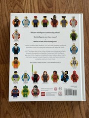 Lego Minifigure Year By Year History Book Hardcover Book With 3 Mini figures New