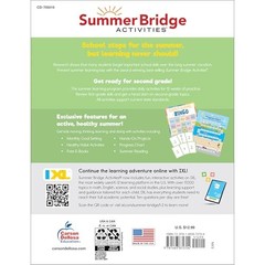 Summer Bridge Activities Workbook 1st to 2nd Grade Learning Fun 160 Pages