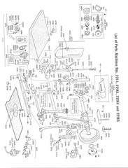 SINGER 221 Sewing Machine SERVICE MANUAL (NOT Instruction Manual) FIXED & COVERI